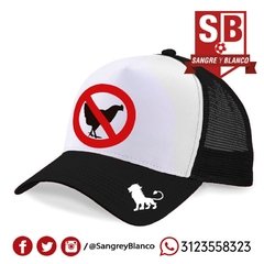 GORRA ANTI-GALLINA - Sangre y Blanco