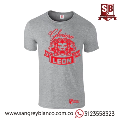 Camiseta Glorioso León - Sangre y Blanco