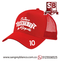 Gorra Roja - Sangre y Blanco