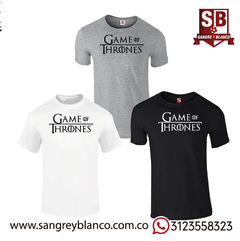 Camiseta Logo Game Of Thrones - comprar online