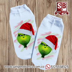 Medias Grinch - Sangre y Blanco