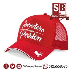 GORRA HEREDERO DE UNA PASIÓN en internet