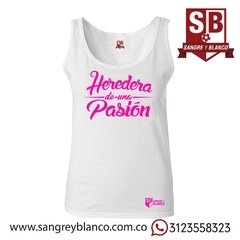 Camiseta/Esqueleto Mujer Heredera de una pasión - tienda online