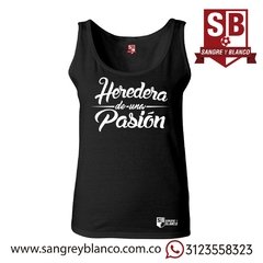 Camiseta/Esqueleto Mujer Heredera de una pasión - tienda online