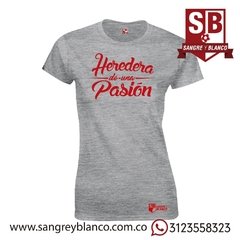 Camiseta/Esqueleto Mujer Heredera de una pasión