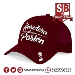 Imagen de GORRA HEREDERA DE UNA PASIÓN