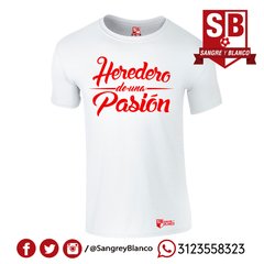 Camiseta Hombre Heredero de una pasión