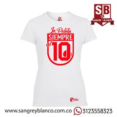 Camiseta Mujer La Pelota Siempre Al 10 en internet