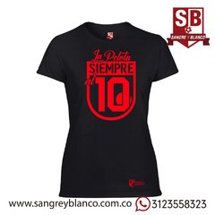 Camiseta Mujer La Pelota Siempre Al 10 - tienda online