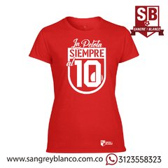 Camiseta Mujer La Pelota Siempre Al 10 - comprar online