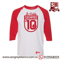 Camiseta 3/4s La Pelota Siempre al 10