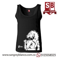 Camiseta Mujer León Sangre y Blanco - comprar online