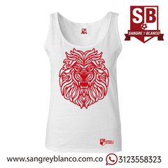 Camiseta/Esqueleto Mujer León Tribal