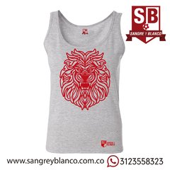 Camiseta/Esqueleto Mujer León Tribal - comprar online