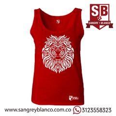 Camiseta/Esqueleto Mujer León Tribal - tienda online