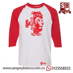 Camiseta 3/4s Santa Fe Roja