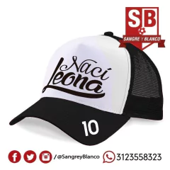Gorra Nací Leona - Sangre y Blanco