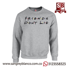 Saco Friends Don´t Lie - Sangre y Blanco