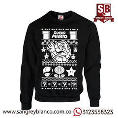 Saco Mario Bros Navidad - Sangre y Blanco