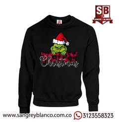 Saco Grinch Merry Christmas - Sangre y Blanco