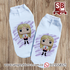 Medias RBD Funkos - Sangre y Blanco