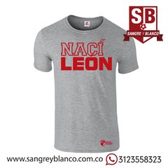 Camiseta Hombre Nací León - tienda online