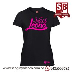 Imagen de Camiseta Mujer Nací Leona