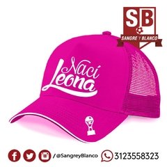 Gorra Nací Leona - Sangre y Blanco