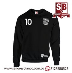 Saco Negro Santa Fe - Sangre y Blanco