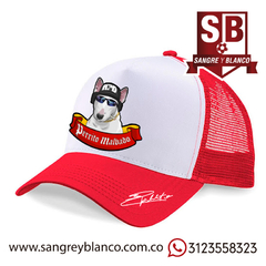 Gorra Perrito Malvado - Sangre y Blanco