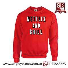 Buzo Netflix And Chill Antiguo - comprar online