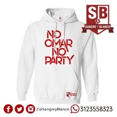 Capotero NO OMAR NO PARTY - Sangre y Blanco