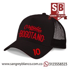 Gorra Orgullo Bogotano - Sangre y Blanco