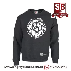 Saco Gris Oscuro Santa Fe - Sangre y Blanco