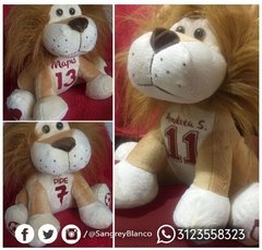 León Mediano de Peluche Personalizado - comprar online