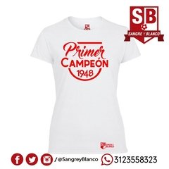 Imagen de Camiseta/Esqueleto Mujer Primer Campeón