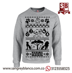 Saco Rey León Navidad - Sangre y Blanco