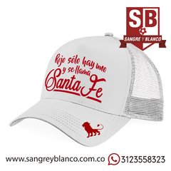 GORRA ROJO SÓLO HAY UNO - Sangre y Blanco