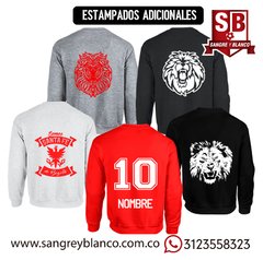 ESTAMPADO ADICIONAL ESPALDA SACO