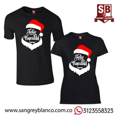 Camiseta Papá Noel-Feliz Navidad