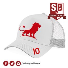 GORRAS LEÓN y LEONA - Sangre y Blanco