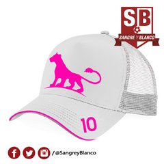 GORRAS LEÓN y LEONA - Sangre y Blanco