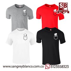 Camiseta Snoopy Bolsillo en internet