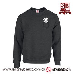 Imagen de Saco Snoopy Bolsillo