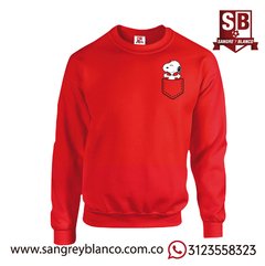 Saco Snoopy Bolsillo