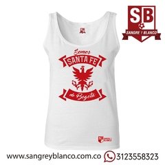 Camiseta/Esqueleto mujer Somos Santa Fe