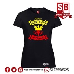 Camiseta/Esqueleto mujer Somos Santa Fe en internet