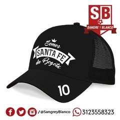 Gorra Somos Santa Fe - Sangre y Blanco