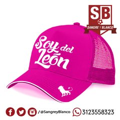 Gorra Soy del León - Sangre y Blanco