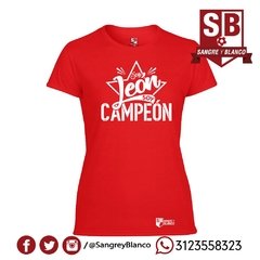 Camiseta/Esqueleto Mujer Soy León ,soy Campeón - tienda online